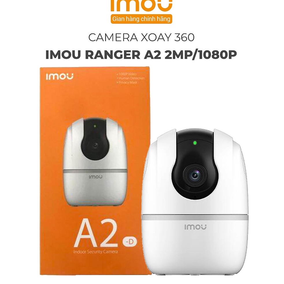 Camera IP WIFI XOAY 360 2M IMOU Ranger2 A42 A42P - A22EP Trong Nhà Còi Hú Báo Động, chính hãng bảo hành 24 tháng