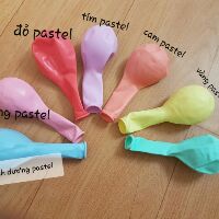 10 bóng màu đặc biệt pastel