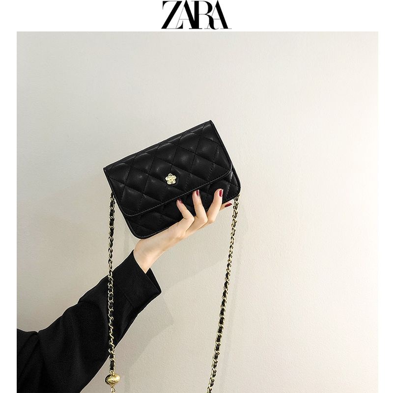 Túi Đeo Vai Hình Vuông Cỡ Nhỏ Phối Dây Xích Thời Trang Mùa Hè Sang Trọng Cho Nữ