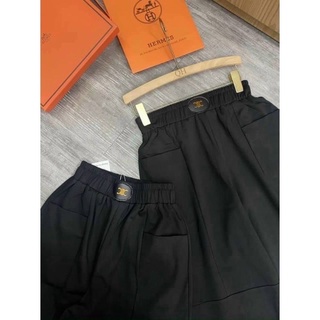 [Bigsize] Quần baggy cạp chun logo