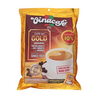 Cà phê hòa tan 3 trong 1 vinacafe gold original 20g