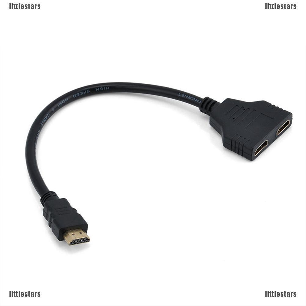 Đầu cắm chia cổng HDMI 1080P 1 đầu vào 2 đầu ra tiện dụng