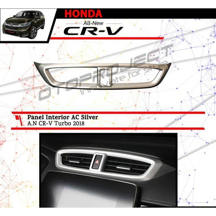 Phụ Kiện Trang Trí Bảng Điều Khiển Xe Hơi Honda Crv Turbo 2017 2018