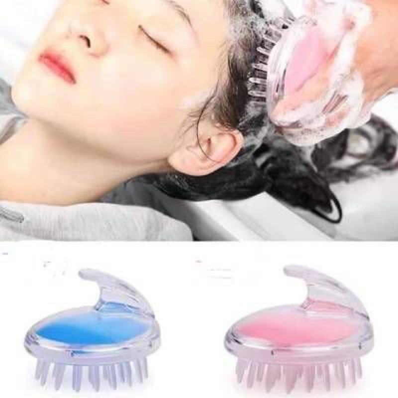 Lược gội đầu silicon dưỡng sinh massage da đầu ( 2 chiếc)