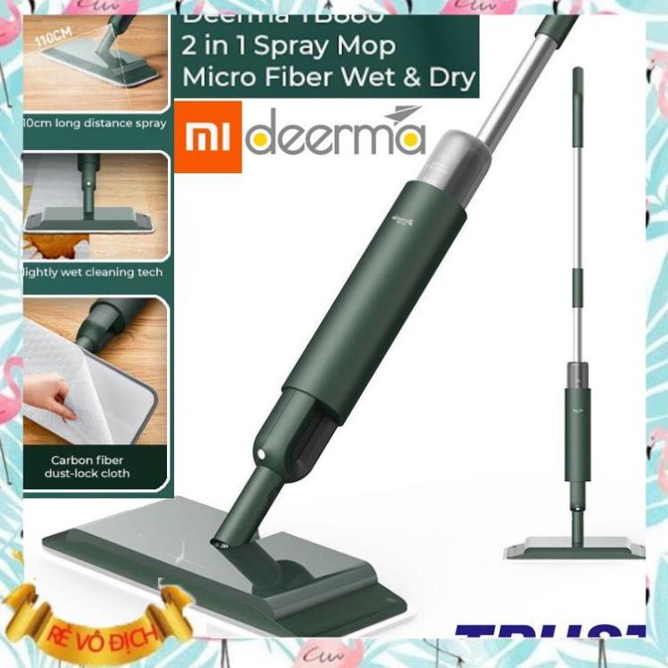 (Giá sỉ) Cây Lau Nhà Xiaomi Deerma TB880 lau khô và ướt - Hàng Chính Hãng - M107
