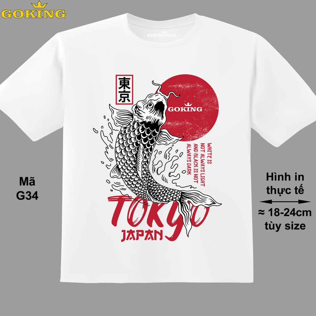 TOKYO JAPAN, mã G34. Áo thun trẻ em siêu đẹp. Áo phông in hình cho bé trai, bé gái