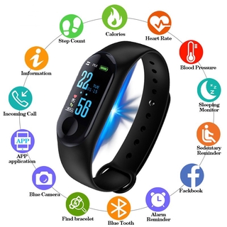 Vòng đeo tay thông minh đa chức năng theo dõi sức khoẻ kết nối bluetooth