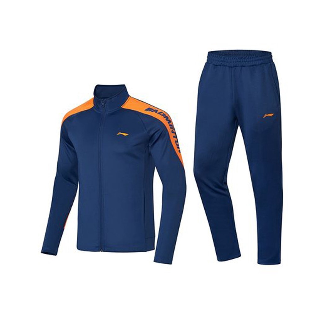 Bộ quần áo Li-Ning chất nỉ nam chính hãng giá tốt màu xanh, đen