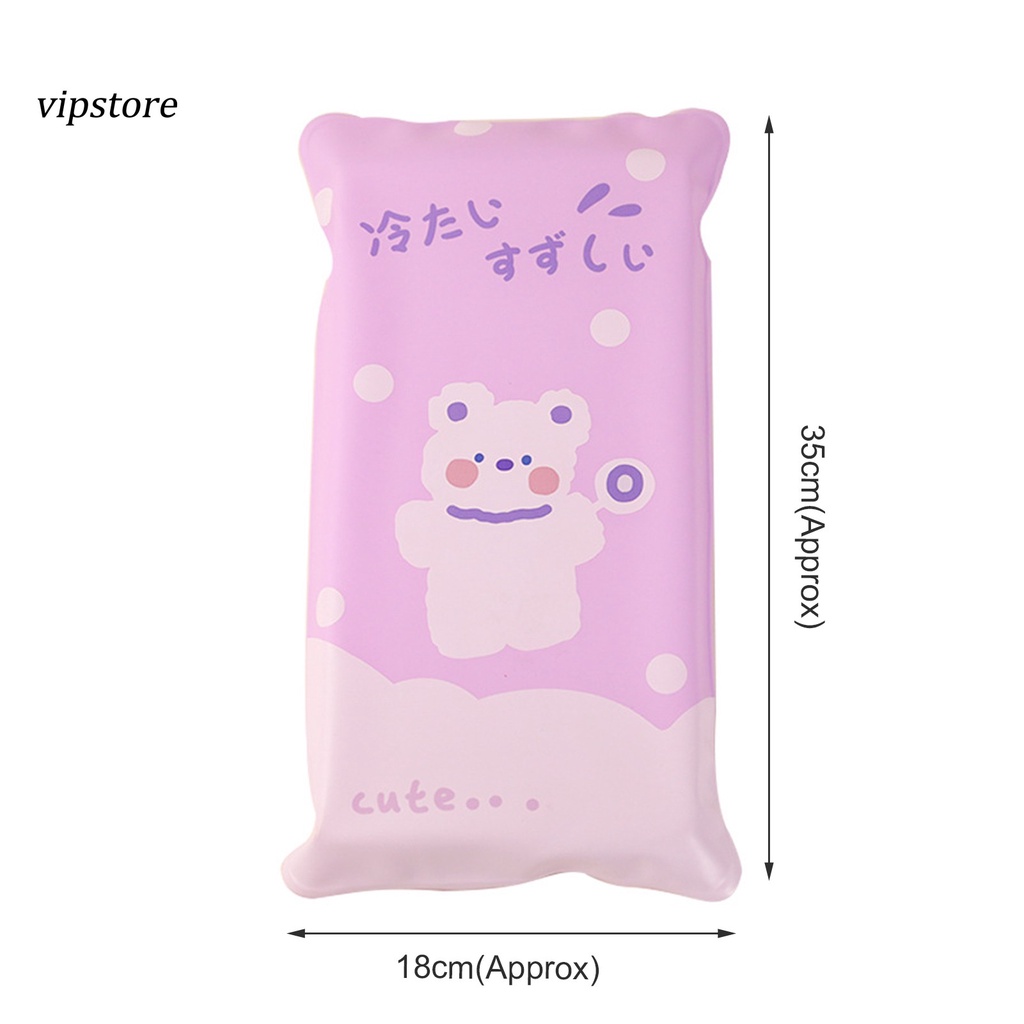 [Vip] Portable Cooling Pillow Water-filling Ice Pillow Harmless for Students