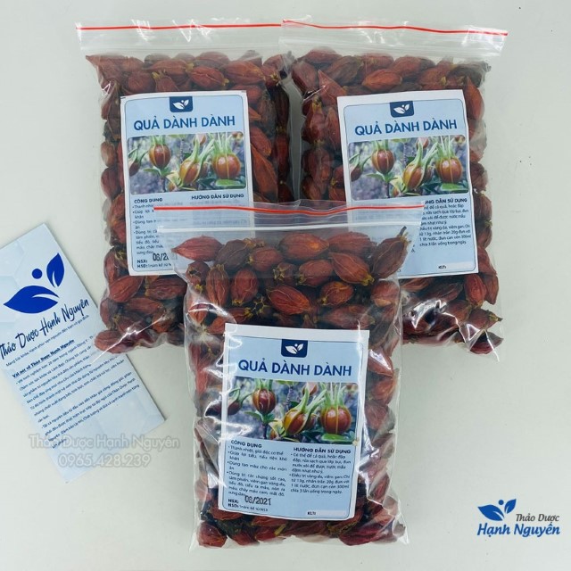 Quả Dành Dành 100g (Dành Dành Tạo Màu Vàng)