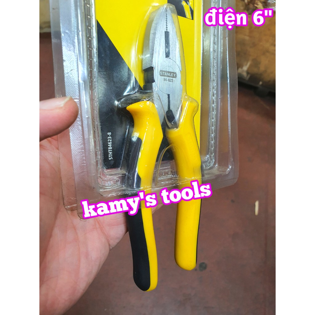 Kìm điện 6 inch 150mm Stanley 84-623, kềm điện