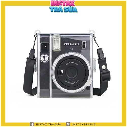 BAO DA MÁY CHỤP ẢNH LẤY LIỀN INSTAX MINI 40 - CASE DA, CASE TRONG