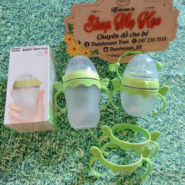 Bình sữa 250ml + tặng tay cầm