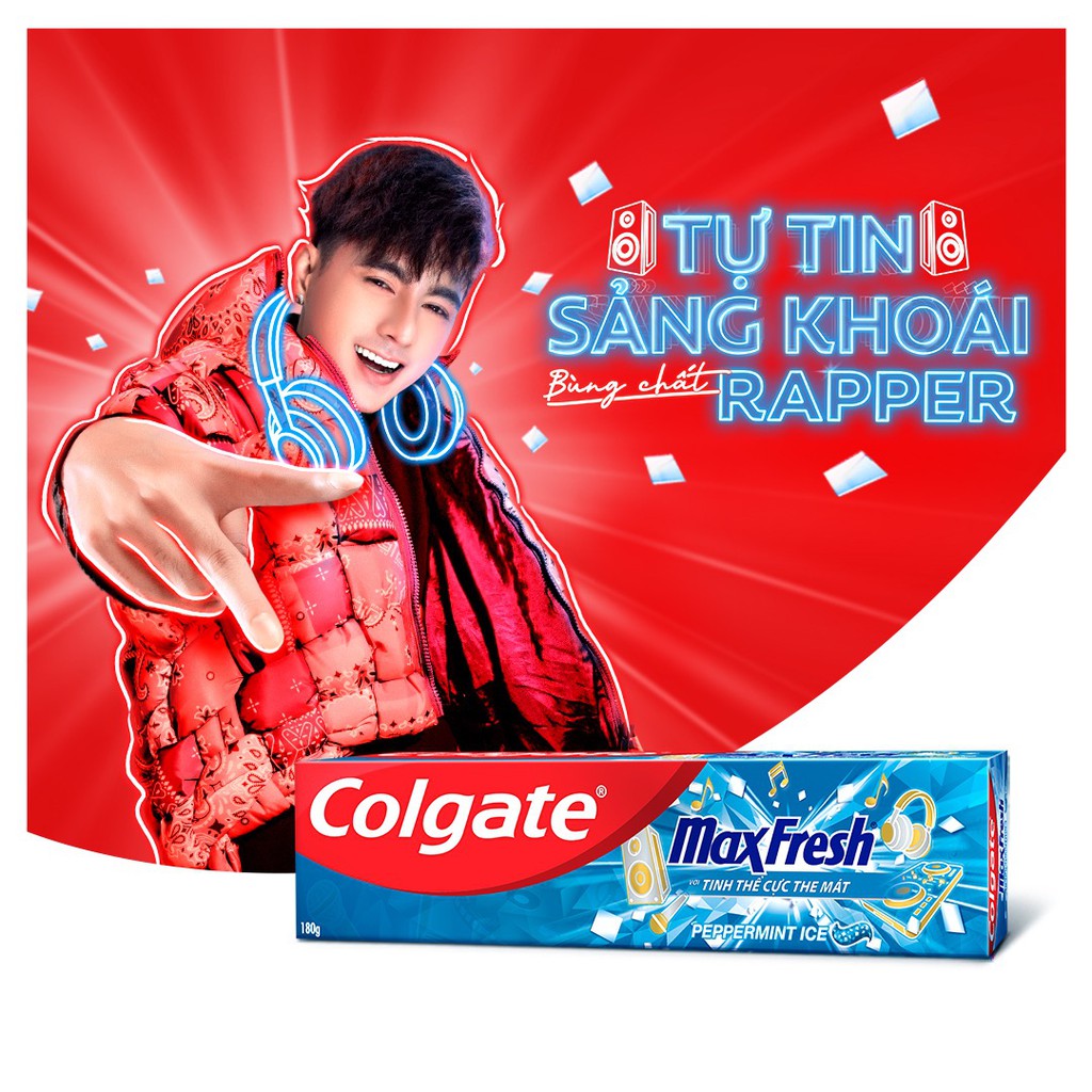 Bộ 4 Kem đánh răng Colgate Maxfresh bạc hà 230g tặng bàn chải