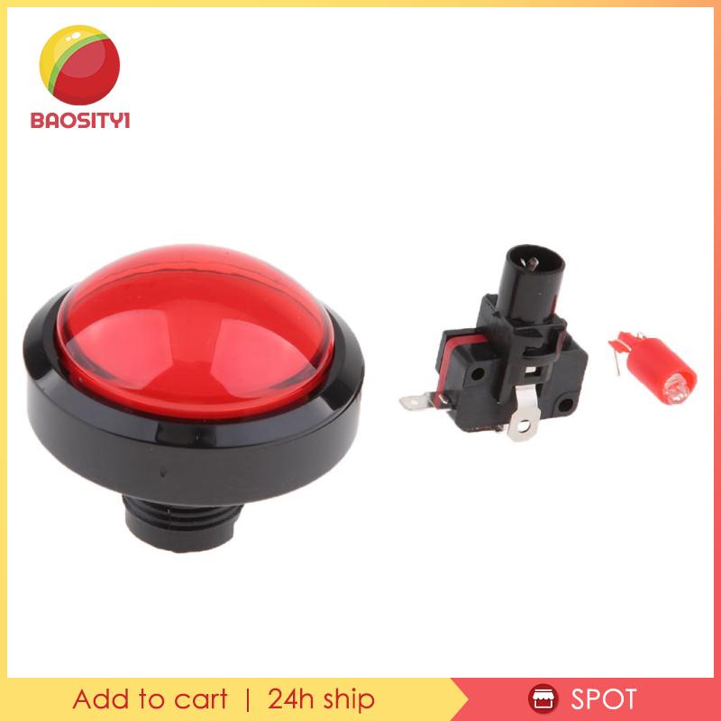 Nút bấm điều khiển đèn LED 60mm cho máy chơi game Arcade