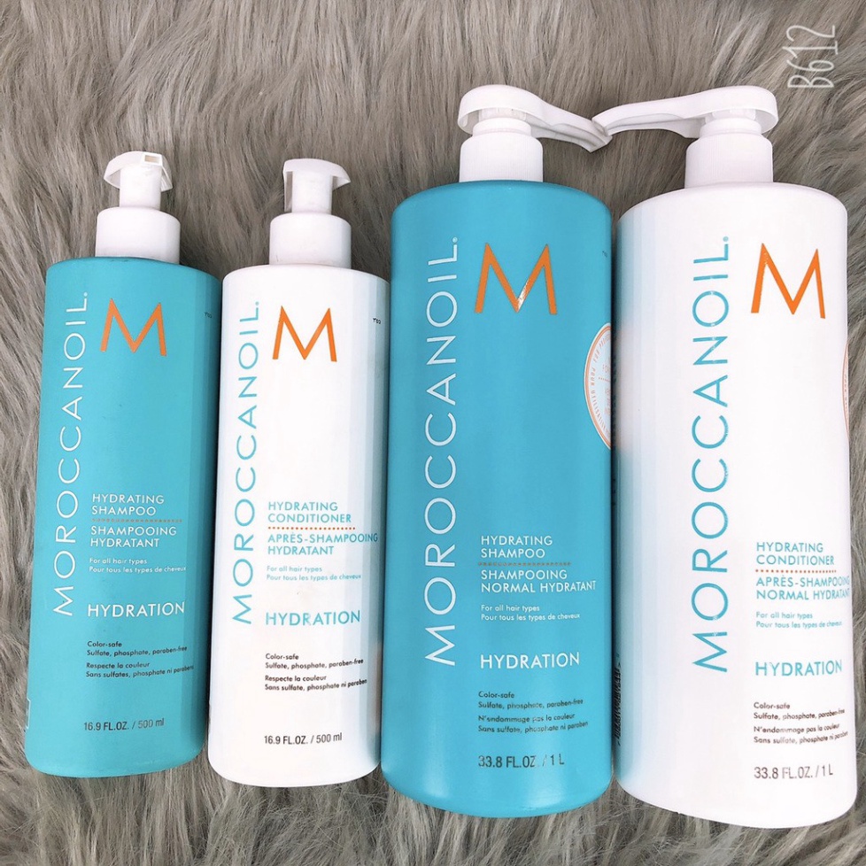 Dầu gội xả dưỡng ẩm HYDRATION MOROCCANOIL dành cho mọi loại tóc ( hàng chính hãng )