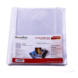 [ Chính hãng ] Bìa lỗ A4 Flexoffice FO-CS02 ( 100 bìa / túi ) hàng có kiểm tra chất lượng và an toàn