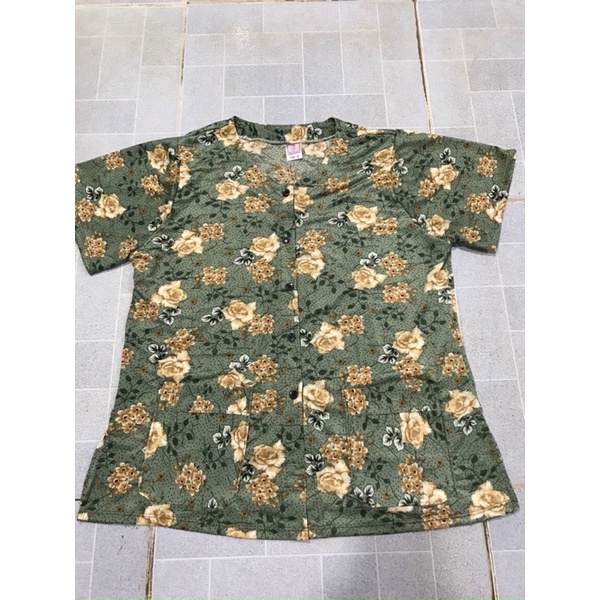 [Có xẻ tà]Đồ Bộ bà ba trung niên người lớn tuổi, bà có túi áo người già size 40-70kg