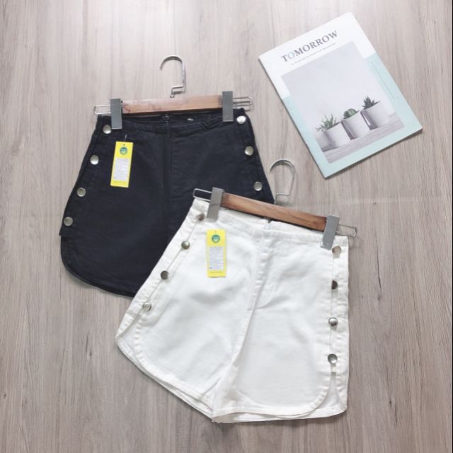 Quần sort kaki lai bầu phối 4 cúc 2 bên