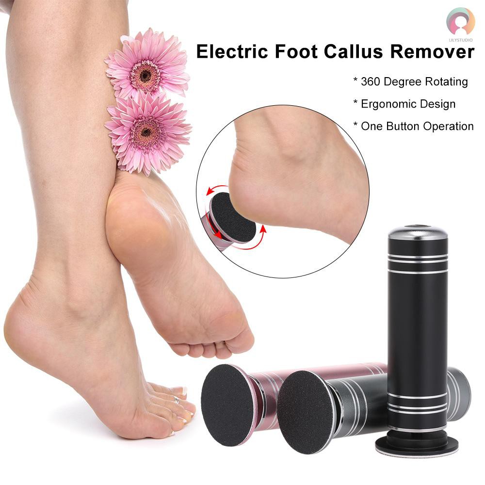 📣Electric Callus Remover Machine Electronic Foot File Foot Care Tool with 60pcs Replacement Sanding Pads Five-sided Fil