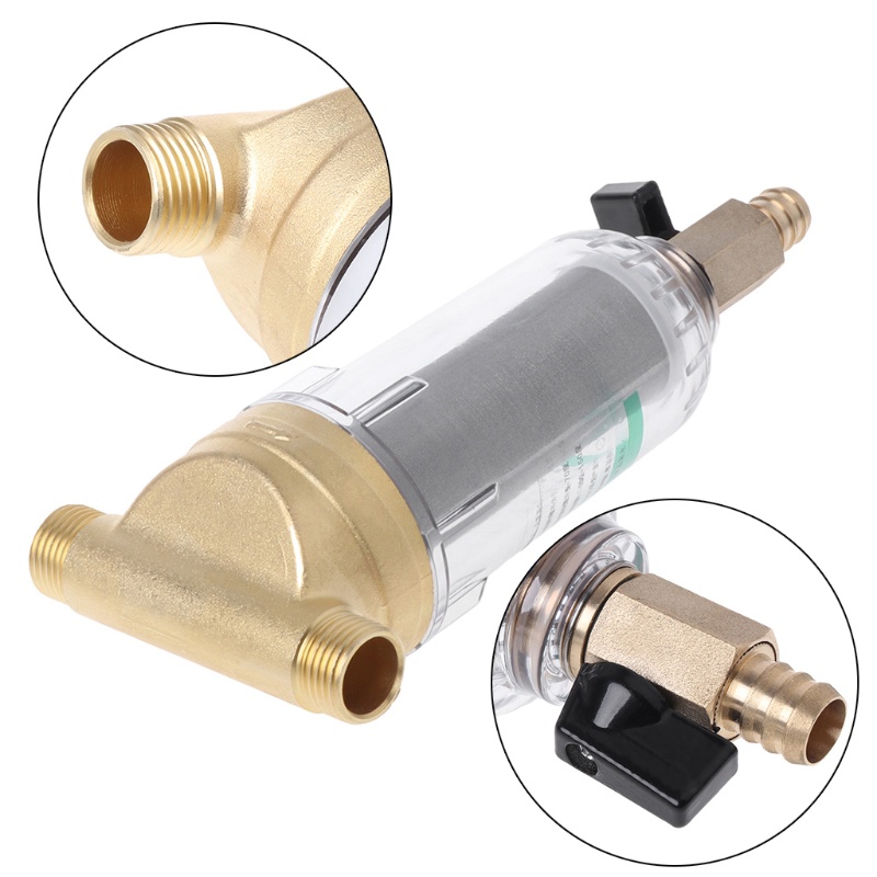 Vòi Lọc Nước 4 Điểm Bằng Thép Không Gỉ