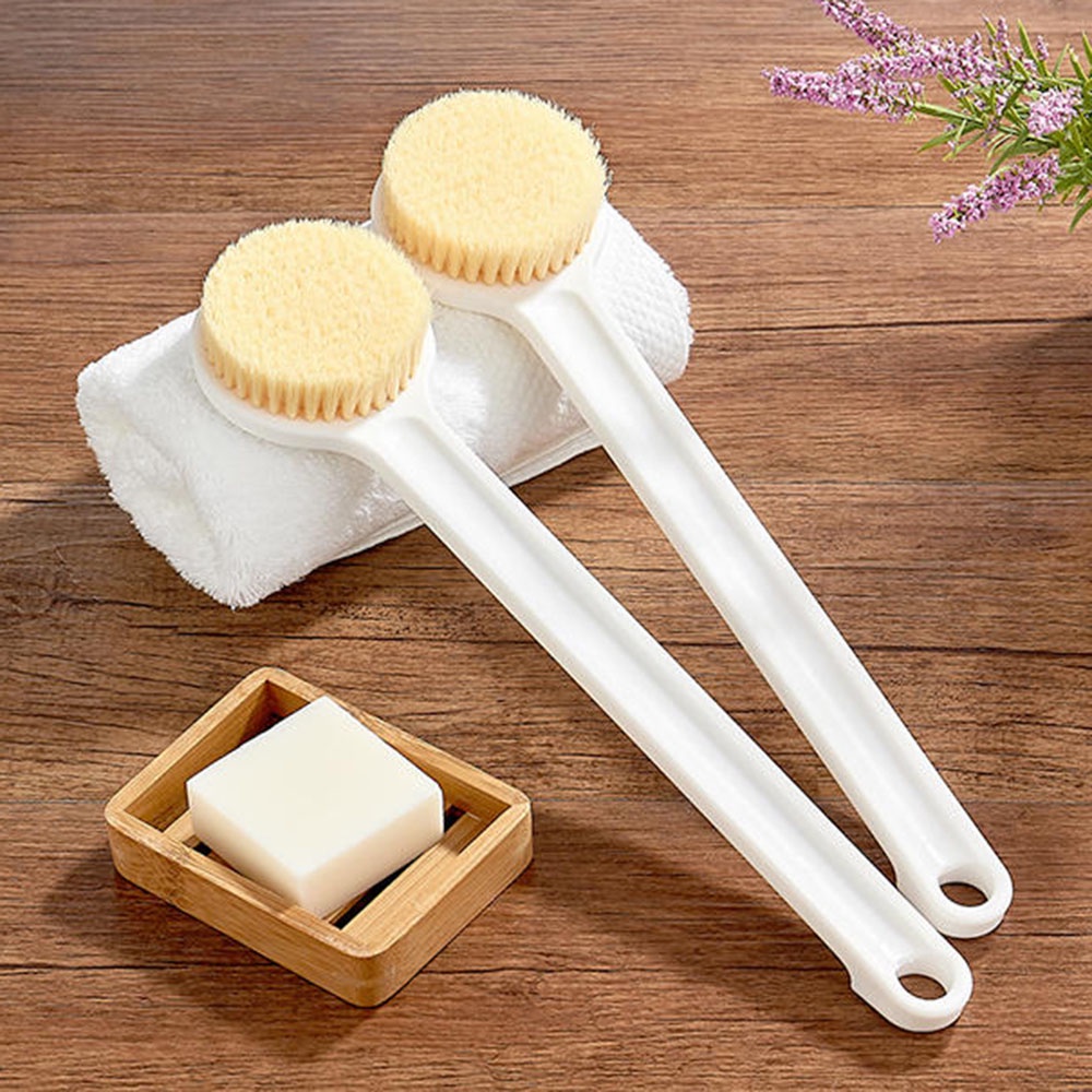 Cây Bàn Chải Chà Lưng MUJI Cán Dài Lông Mềm Mịn Muất Nhật Cọ Sạch Tế Nào Chết Massage Thư Giãn Làn Da