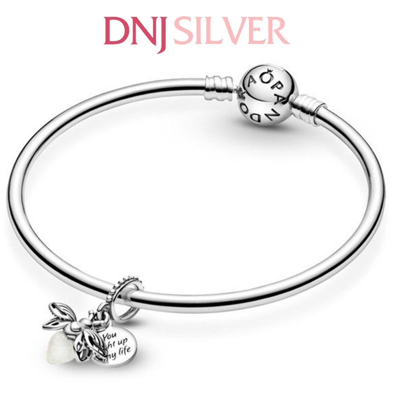 Charm bạc 925 cao cấp, hàng chuẩn bạc - Charm Glow-in-the-dark Firefly thích hợp để mix vòng tay charm - DN286