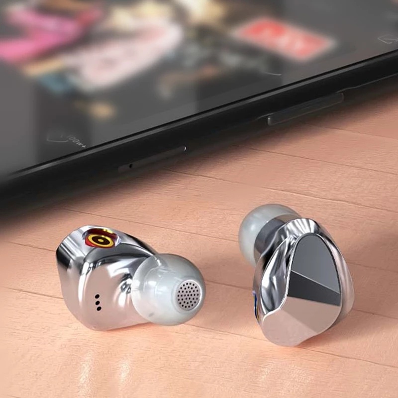 Tai Nghe Thể Thao Nhét Tai Sennheiser DT9 BA + 1DD DT6 PT25 KP616 Bằng Kim Loại Kết Hợp HIFI DJ Có Thể Tháo Rời