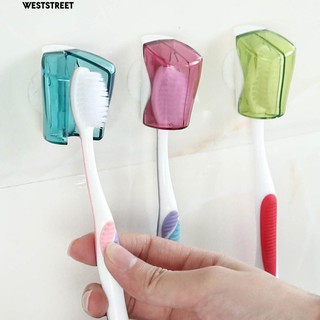 Set 3 Nắp Hít Tường Đựng Bàn Chải Đánh Răng Tiện Dụng