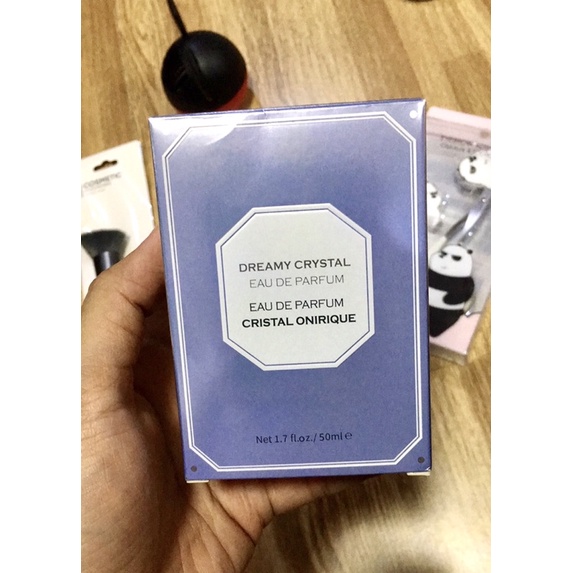 🇹🇭🇹🇭MINISO DREAMY CRYSTALA AEU DE PARFUM:Nước hoa MINISO chuẩn Nhật Bản với hương thơm ngọt ngào,lọ 50ml