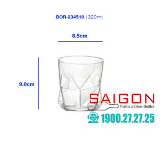 Ly Thủy Tinh Bormioli Rocco Cassiopea 320ml