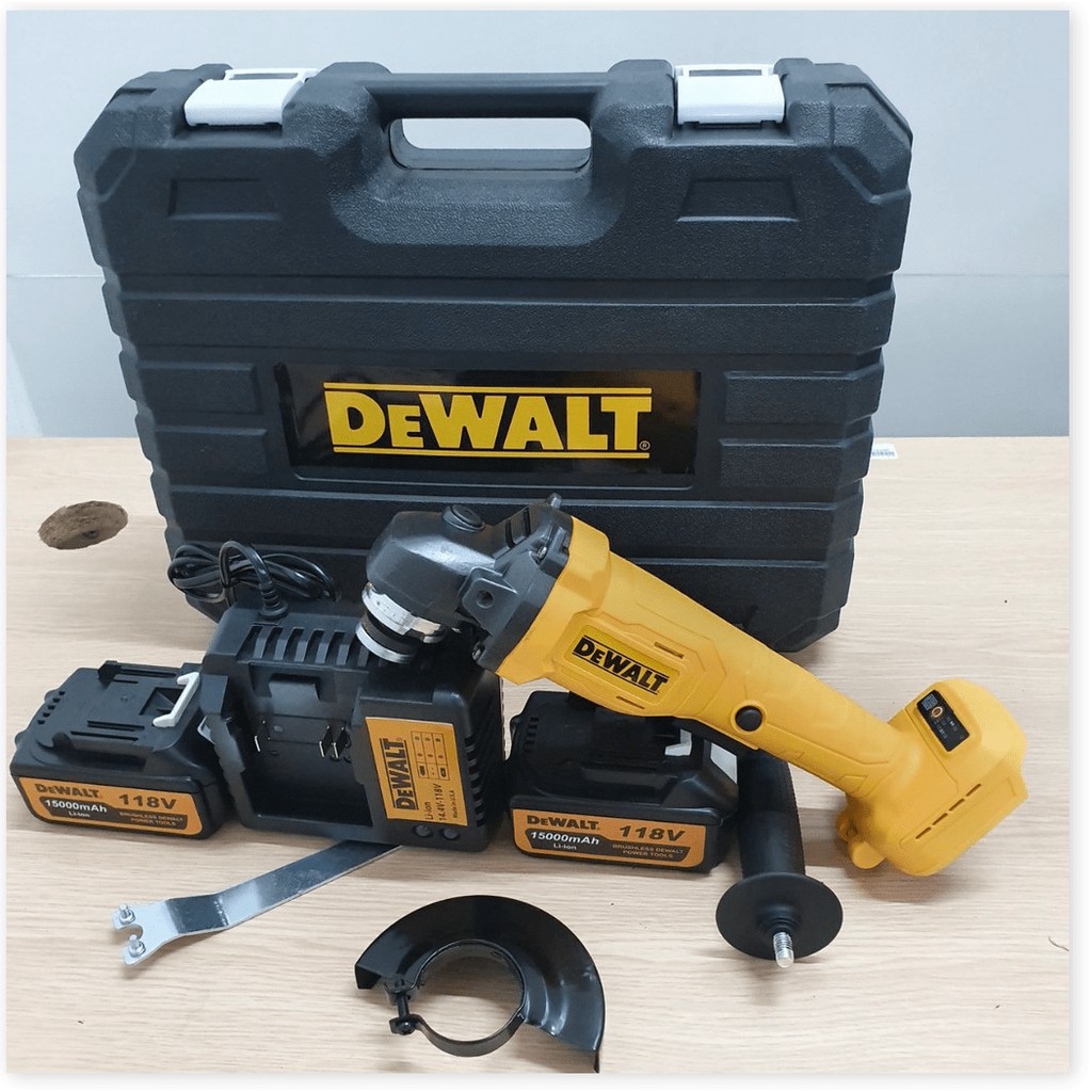 Máy cắt cầm tay DEWALT 118V 02 pin 10 cell, động cơ không chổi than