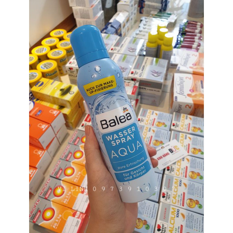 (Bill air) Xịt khoáng Balea Đức 150ml