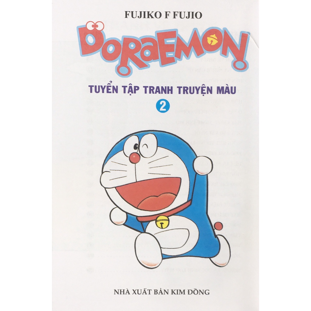 Truyện tranh - Doraemon Tuyển tập tranh truyện màu - Tập 2 (B40)