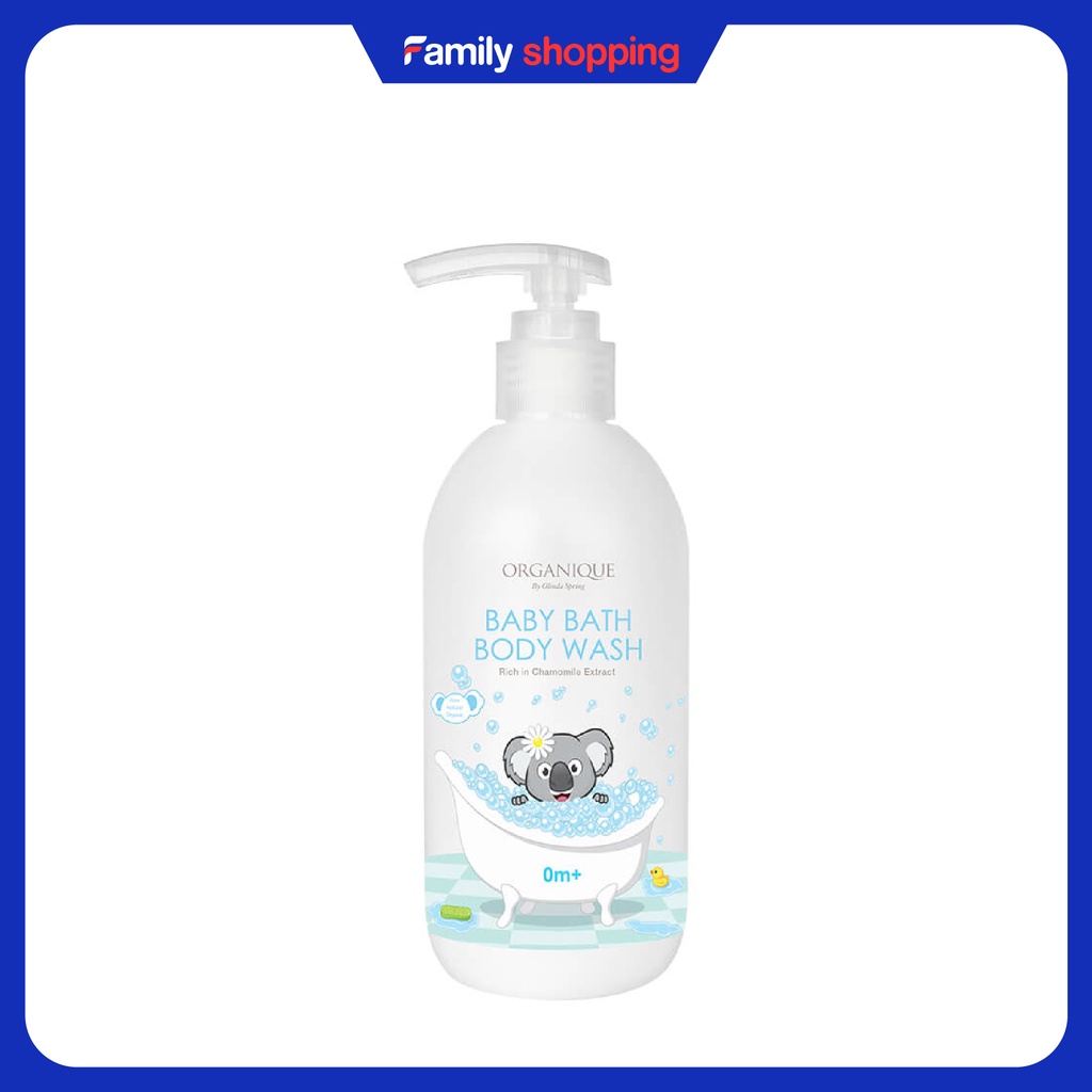 Sữa tắm trẻ em Baby bath body wash Organique 300ml