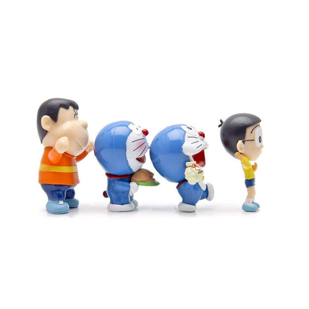 Bộ 8 Mô Hình Nhân Vật Doraemon Dùng Trang Trí