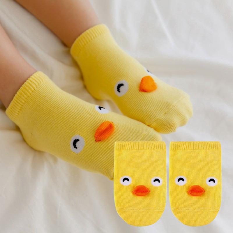 Vớ Cotton Hình Động Vật Cho Bé