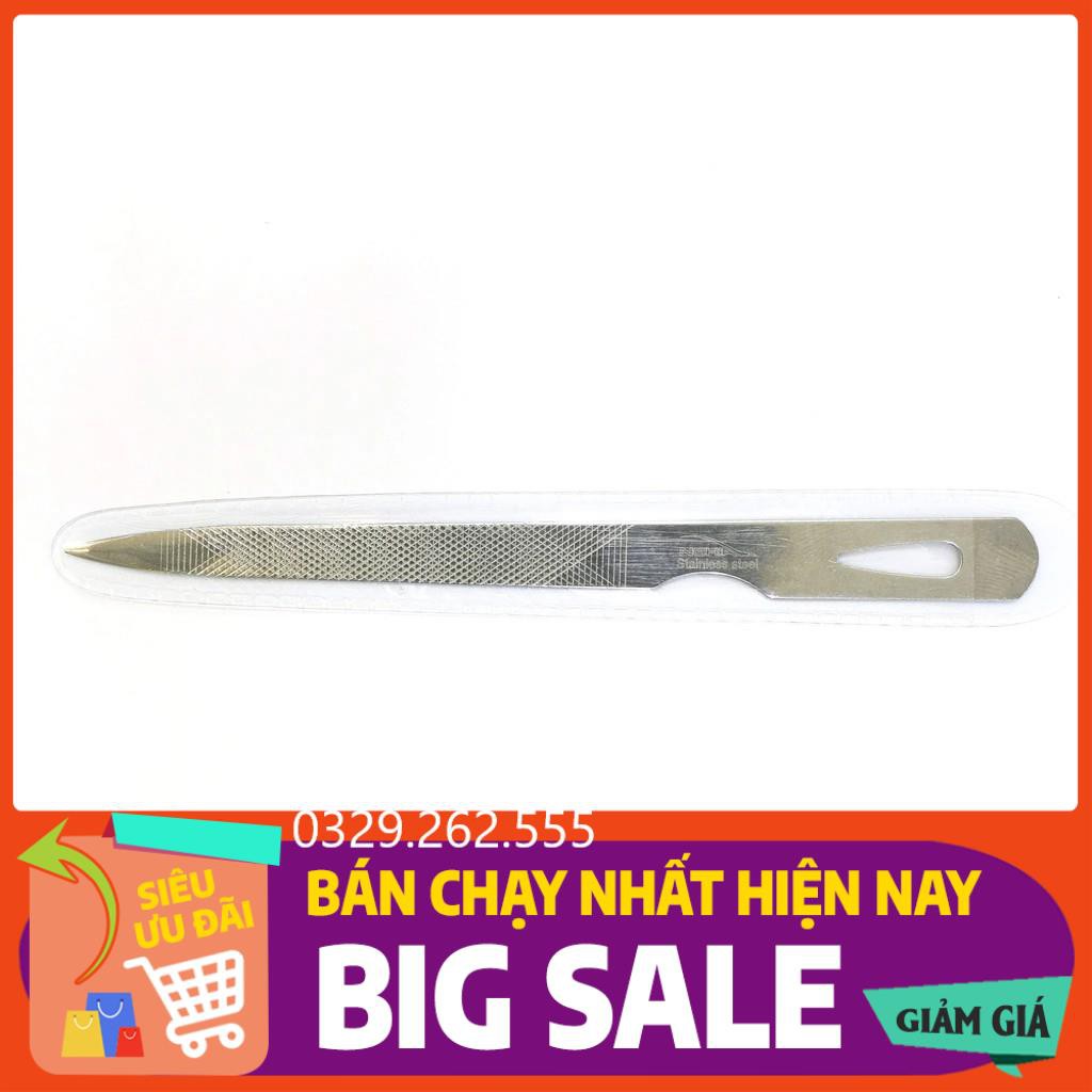 (FreeShip) Dũa Bầu Inox móng tay chân