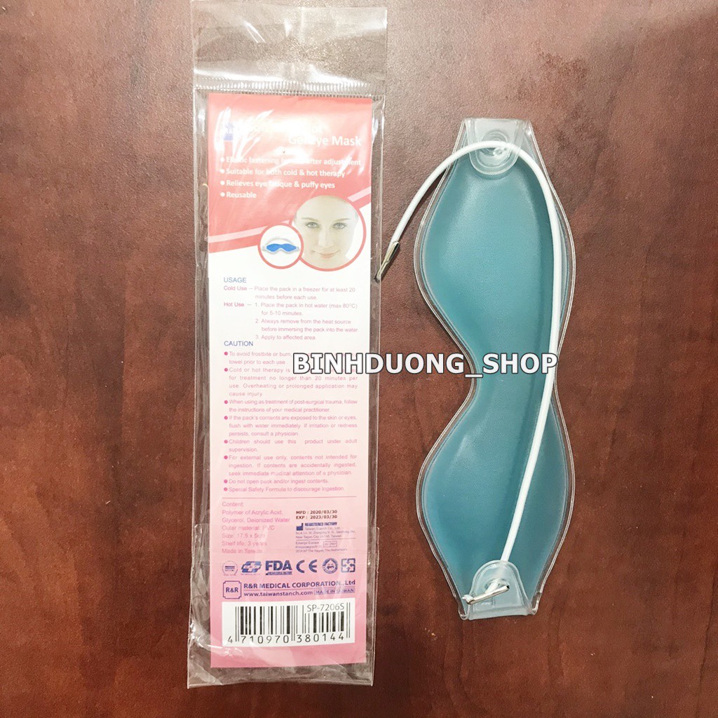 Túi chườm mắt nóng, lạnh Taiwan Stanch R&R Eye Mask (cỡ nhỏ)