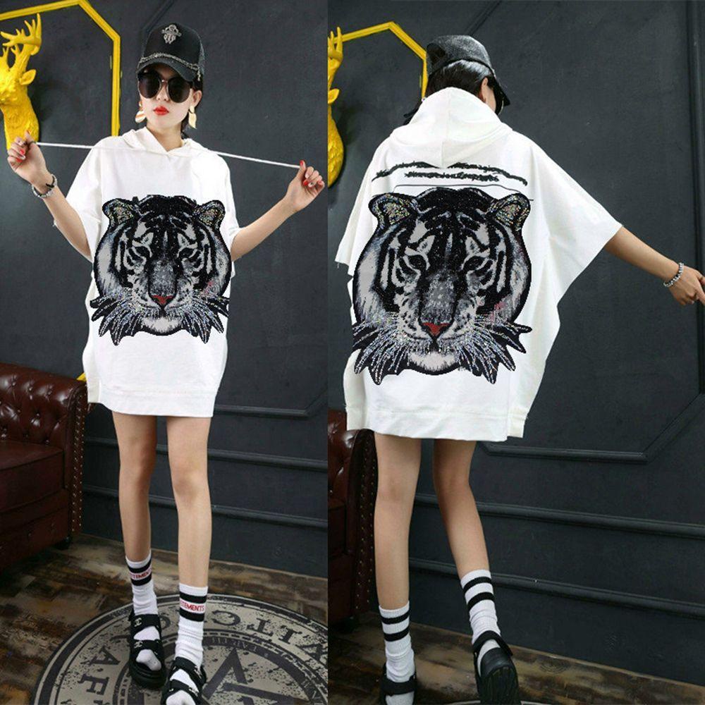 Miếng Dán Ủi Quần Áo Đính Sequin Lấp Lánh Thời Trang