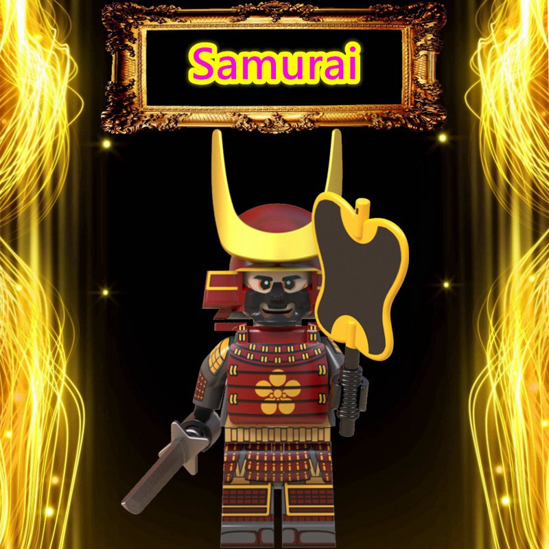 Đồ Chơi Lắp Ráp Mô Hình Samurai Dùng Làm Quà Tặng Sinh Nhật Cho Bé