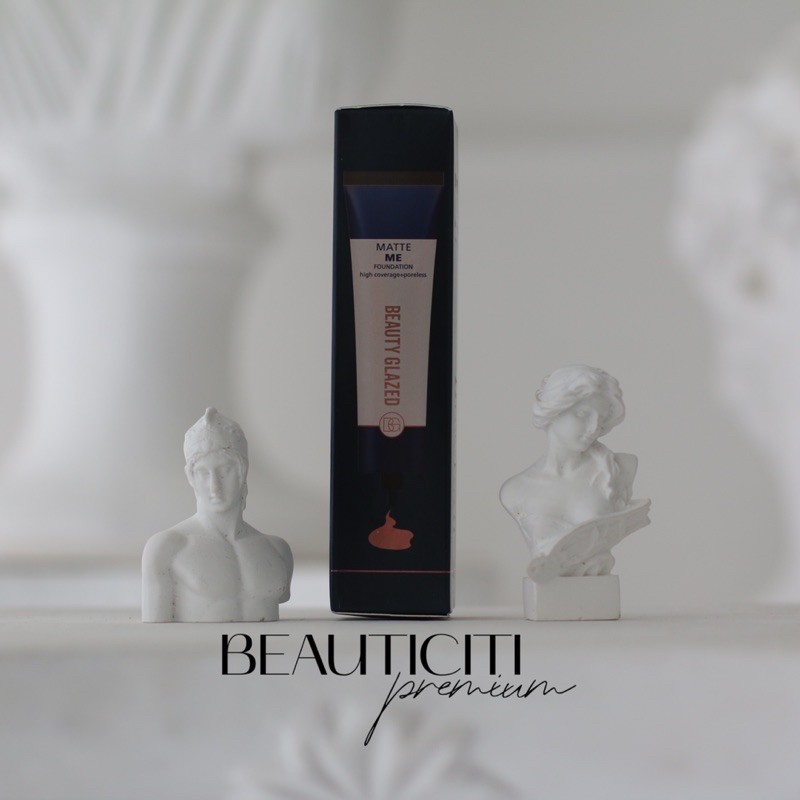 KEM NỀN LÌ CHE PHỦ CAO LỖ CHÂN LÔNG BEAUTY GLAZED MATTE ME FOUNDATION 30ML | BigBuy360 - bigbuy360.vn