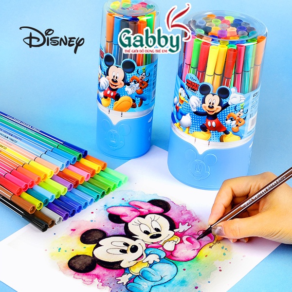 Bút Lông Màu Nhiều Màu Sắc Disney Tiện Dụng