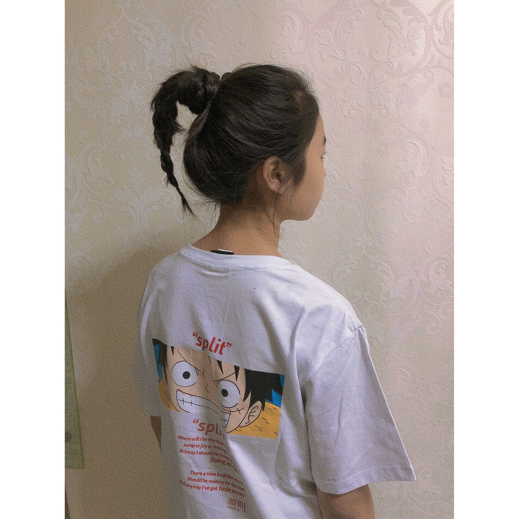 🌸Siêu Rẻ 💯  Áo thun tay lỡ onepiece luffy (unisex) oversize CHẤT ĐẸP CÓ FREESHIP | BigBuy360 - bigbuy360.vn