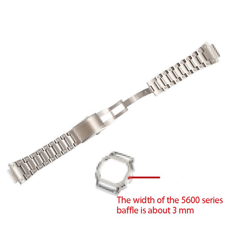 Hộp Đựng Đồng Hồ Bằng Thép Không Gỉ Dw-5600E / Dw-5600Bb / 5600hr / Dw-5600Sk