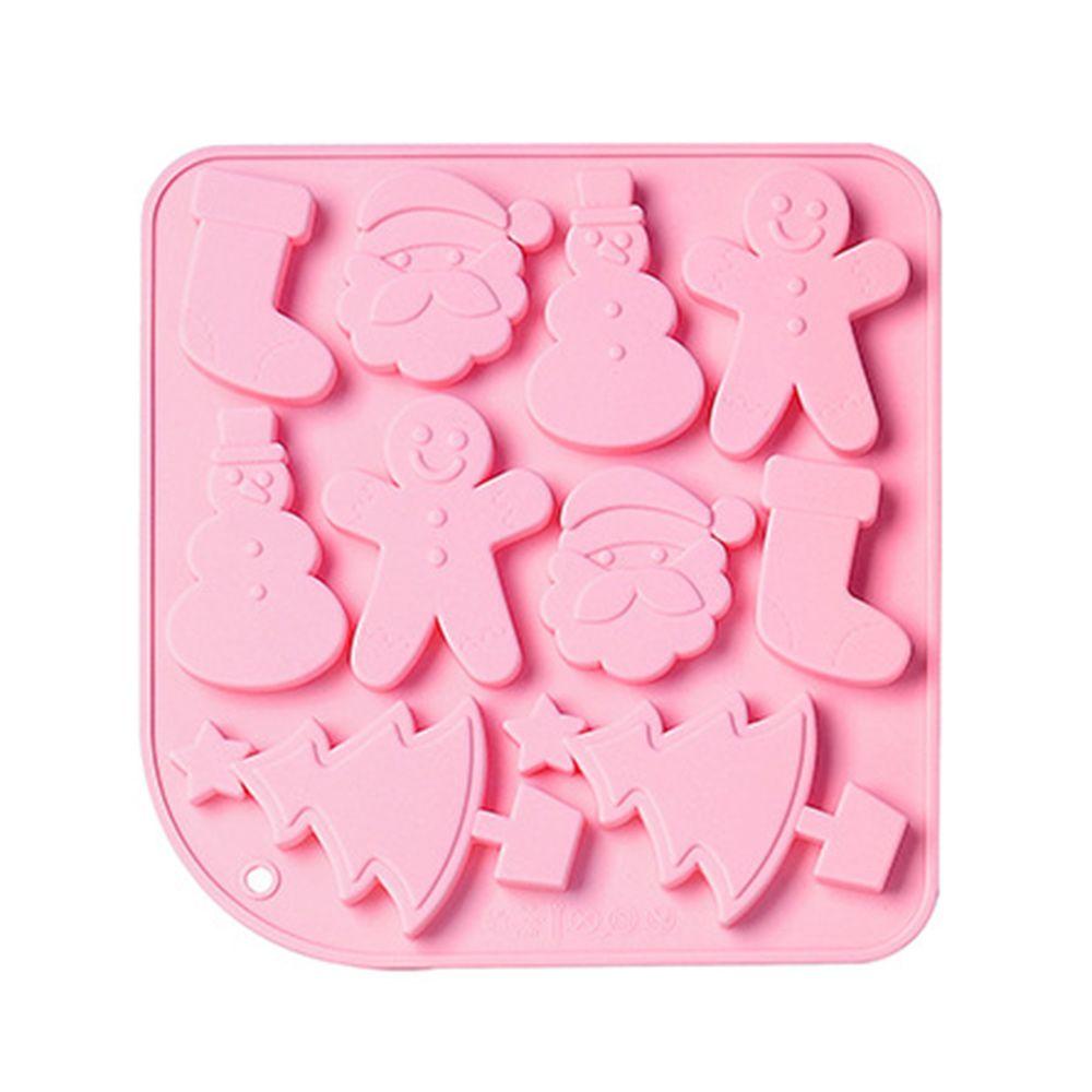 KRNY Khuôn Silicone Làm Bánh &amp; Socola Hình Ông Già Noel