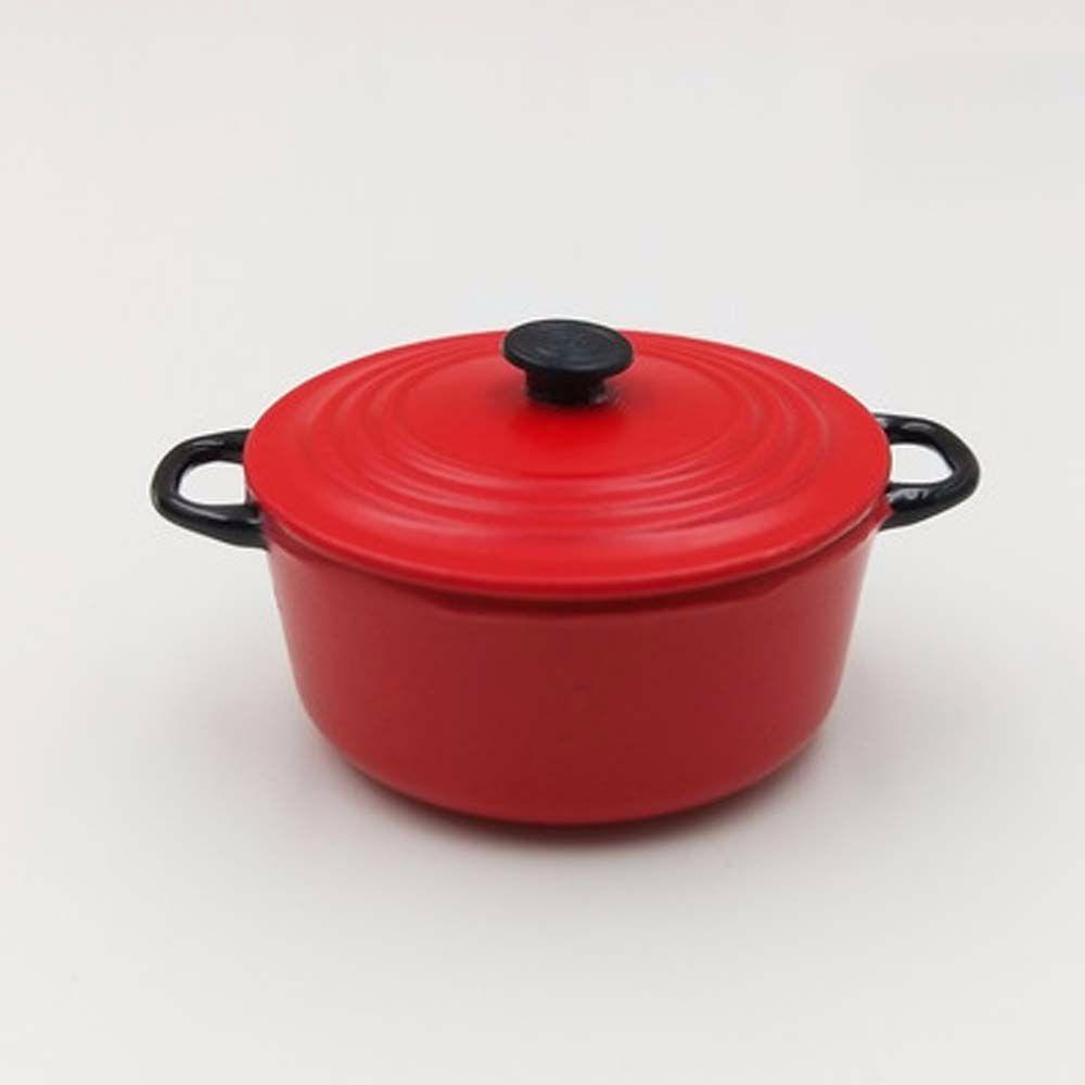 IVORY Mô Hình Nồi Nấu Ăn Mini Tỉ Lệ 1: 12 Trang Trí Nhà Búp Bê