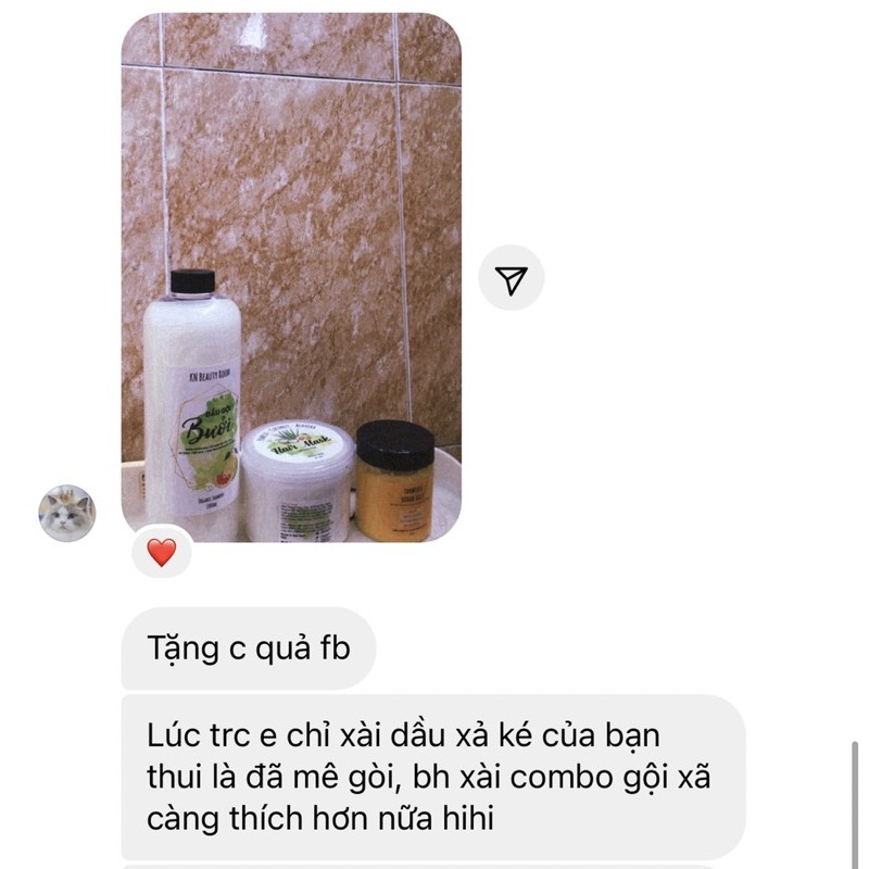 Dầu Gội Bưởi Thuần Chay Đậm Đặc Giúp Kích Mọc, Giảm Bếch Tóc- KN Beauty Room