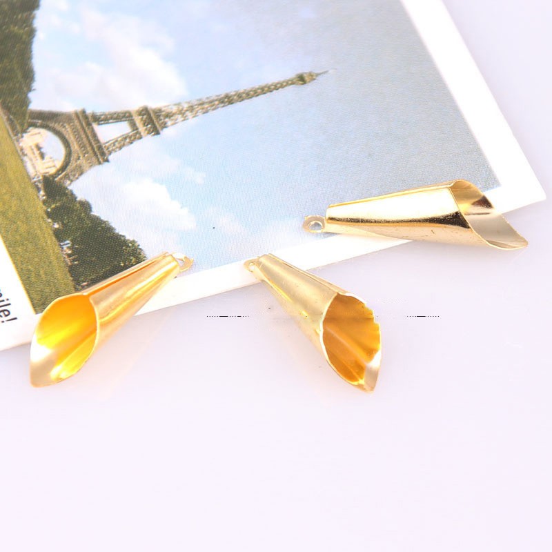 10 chuông treo 7*24mm - nguyên liệu làm trâm, làm trang sức