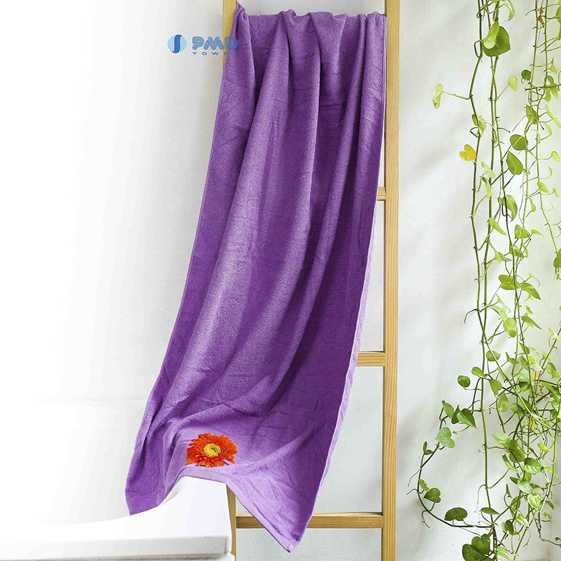 Khăn tắm xuất Nhật 70x140cm cotton giá rẻ mềm mại thấm nước tốt nhanh khô không sổ lông không phai màu